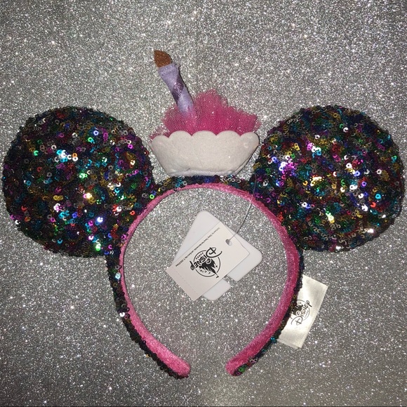 Disney Accessories - New Disney Parks birthday Minnie Mouse Ears